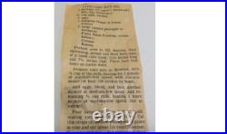 Vintage Cast Iron Lamb Baking Mold