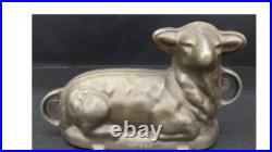 Vintage Cast Iron Lamb Baking Mold