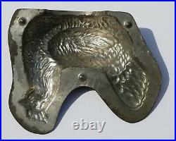 Vintage Chicken Metal Chocolate Mold Anton Reiche Dresden Antique Made Germany