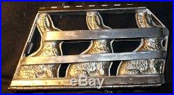 Vintage Chocolate Candy Mold 5 Clamps Bunny Rabbit Easter Holiday Kitchen Item