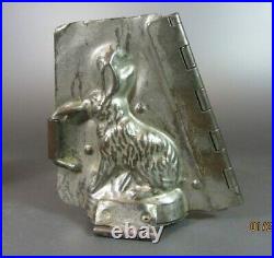 Vintage Chocolate Mold Mould Bunny Antique Made U. S A. 404 Eastern Rabbit