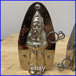 Vintage Cholcolate Molds St Nicholas #15656 Father Christmas #4070