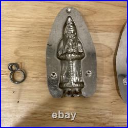 Vintage Cholcolate Molds St Nicholas #15656 Father Christmas #4070