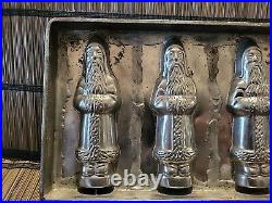 Vintage Christmas St. Nickolas CHOCOLATE CANDY MOLD GERMAN BODDERAS ERNTEBRUCK