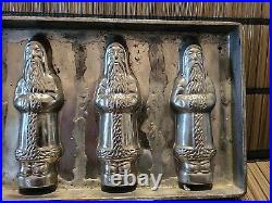 Vintage Christmas St. Nickolas CHOCOLATE CANDY MOLD GERMAN BODDERAS ERNTEBRUCK