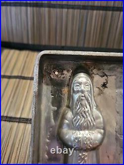 Vintage Christmas St. Nickolas CHOCOLATE CANDY MOLD GERMAN BODDERAS ERNTEBRUCK