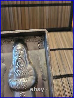 Vintage Christmas St. Nickolas CHOCOLATE CANDY MOLD GERMAN BODDERAS ERNTEBRUCK