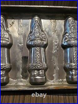 Vintage Christmas St. Nickolas CHOCOLATE CANDY MOLD GERMAN BODDERAS ERNTEBRUCK