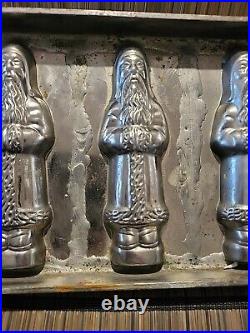 Vintage Christmas St. Nickolas CHOCOLATE CANDY MOLD GERMAN BODDERAS ERNTEBRUCK