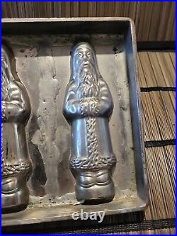 Vintage Christmas St. Nickolas CHOCOLATE CANDY MOLD GERMAN BODDERAS ERNTEBRUCK