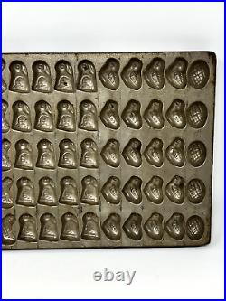 Vintage Dove Chicken Rabbit Egg Chocolate Mold 68 Pieces