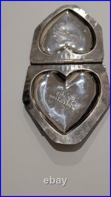 Vintage Fanny Farmer Metal Heart Shaped Chocolate Mold