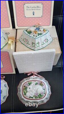 Vintage Frnklin Mint Le Cordon Blue Porcelain Mold Collection