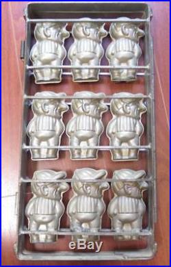 Vintage Large Multi Press of 9 JOCKEY's Chocolate Mold