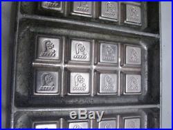 Vintage Loft's of New York Chocolate Bar Mold Candy Logo Candybar Confectioner's