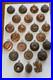 Vintage-Lot-of-Mini-Copper-Candy-Butter-Molds-Lot-Of-24-Duck-Flower-Sun-Santa-01-nhxl