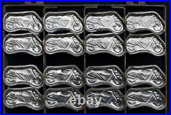 Vintage Motorcycle chocolate mold, a fine mold with 24 mold stations, rare find