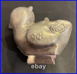 Vintage Pewter Duck Ice Cream/Butter/Chocolate Mold