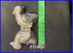 Vintage Pewter Duck Ice Cream/Butter/Chocolate Mold
