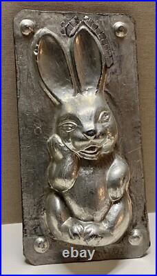 Vintage Rare REICHE Easter Bunny Rabbit Chocolate Mold Antique Metal # 8 Vintage Rare REICHE Easter Bunny Rabbit Chocolate Mold Antique Metal # 8