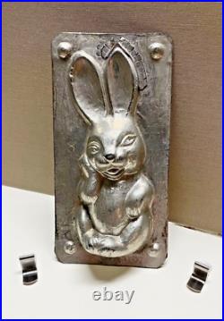 Vintage Rare REICHE Easter Bunny Rabbit Chocolate Mold Antique Metal # 8 Vintage Rare REICHE Easter Bunny Rabbit Chocolate Mold Antique Metal # 8
