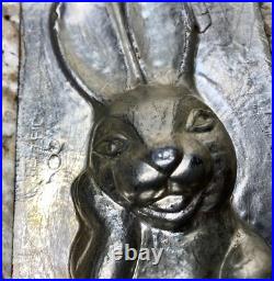 Vintage Rare REICHE Easter Bunny Rabbit Chocolate Mold Antique Metal # 8 Vintage Rare REICHE Easter Bunny Rabbit Chocolate Mold Antique Metal # 8