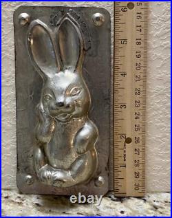 Vintage Rare REICHE Easter Bunny Rabbit Chocolate Mold Antique Metal # 8 Vintage Rare REICHE Easter Bunny Rabbit Chocolate Mold Antique Metal # 8