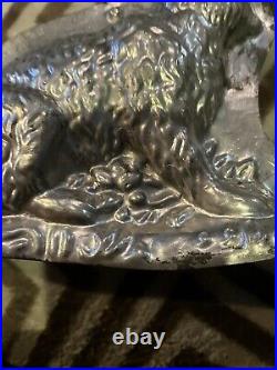 Vintage Unusual Rare Curved Twitch Ears Easter Bunny Rabbit Chocolate Mold 6