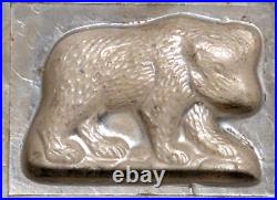 Vintage Vormenfabriek Tilburg Holland 8 Animals Chocolate Mold #65, 17x 11