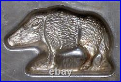 Vintage Vormenfabriek Tilburg Holland 8 Animals Chocolate Mold #65, 17x 11