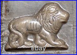 Vintage Vormenfabriek Tilburg Holland 8 Animals Chocolate Mold #65, 17x 11