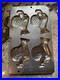 Vtg-Antique-HEAVY-metal-Industrial-Candy-Chocolate-Bar-6-Rooster-German-Mold-01-lifq