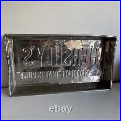 Vtg HUGE Hershey's Chocolate Bar Candy 5lb Mold 19 x 10.5 Metal Antique Vtg HUGE Hershey's Chocolate Bar Candy 5lb Mold 19 x 10.5 Metal Antique