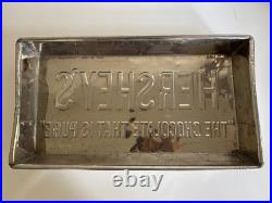 Vtg HUGE Hershey's Chocolate Bar Candy 5lb Mold 19 x 10.5 Metal Antique Vtg HUGE Hershey's Chocolate Bar Candy 5lb Mold 19 x 10.5 Metal Antique