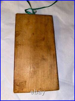 WOODEN GERMAN Springerle Speculaas Butter Cookie Stamp Press Mold 6 PRINT PRESS