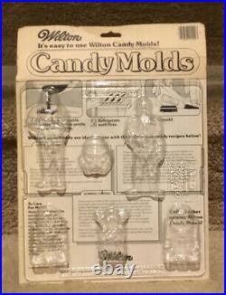Wilton- Vintage (1981)- STAR WARS Candy Molds (2 Molds) New On Card
