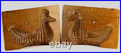 = ea. 19th C. Wooden Mold for Chocolate, Marzipan or Speculaas Cookies w. Duck = ea. 19th C. Wooden Mold for Chocolate, Marzipan or Speculaas Cookies w. Duck