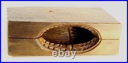 = ea. 19th C. Wooden Mold for Chocolate, Marzipan or Speculaas Cookies w. Duck = ea. 19th C. Wooden Mold for Chocolate, Marzipan or Speculaas Cookies w. Duck