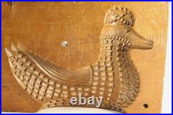 = ea. 19th C. Wooden Mold for Chocolate, Marzipan or Speculaas Cookies w. Duck = ea. 19th C. Wooden Mold for Chocolate, Marzipan or Speculaas Cookies w. Duck