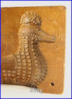 = ea. 19th C. Wooden Mold for Chocolate, Marzipan or Speculaas Cookies w. Duck = ea. 19th C. Wooden Mold for Chocolate, Marzipan or Speculaas Cookies w. Duck