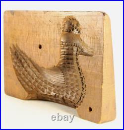 = ea. 19th C. Wooden Mold for Chocolate, Marzipan or Speculaas Cookies w. Duck = ea. 19th C. Wooden Mold for Chocolate, Marzipan or Speculaas Cookies w. Duck