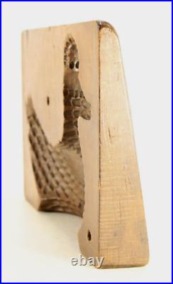 = ea. 19th C. Wooden Mold for Chocolate, Marzipan or Speculaas Cookies w. Duck = ea. 19th C. Wooden Mold for Chocolate, Marzipan or Speculaas Cookies w. Duck